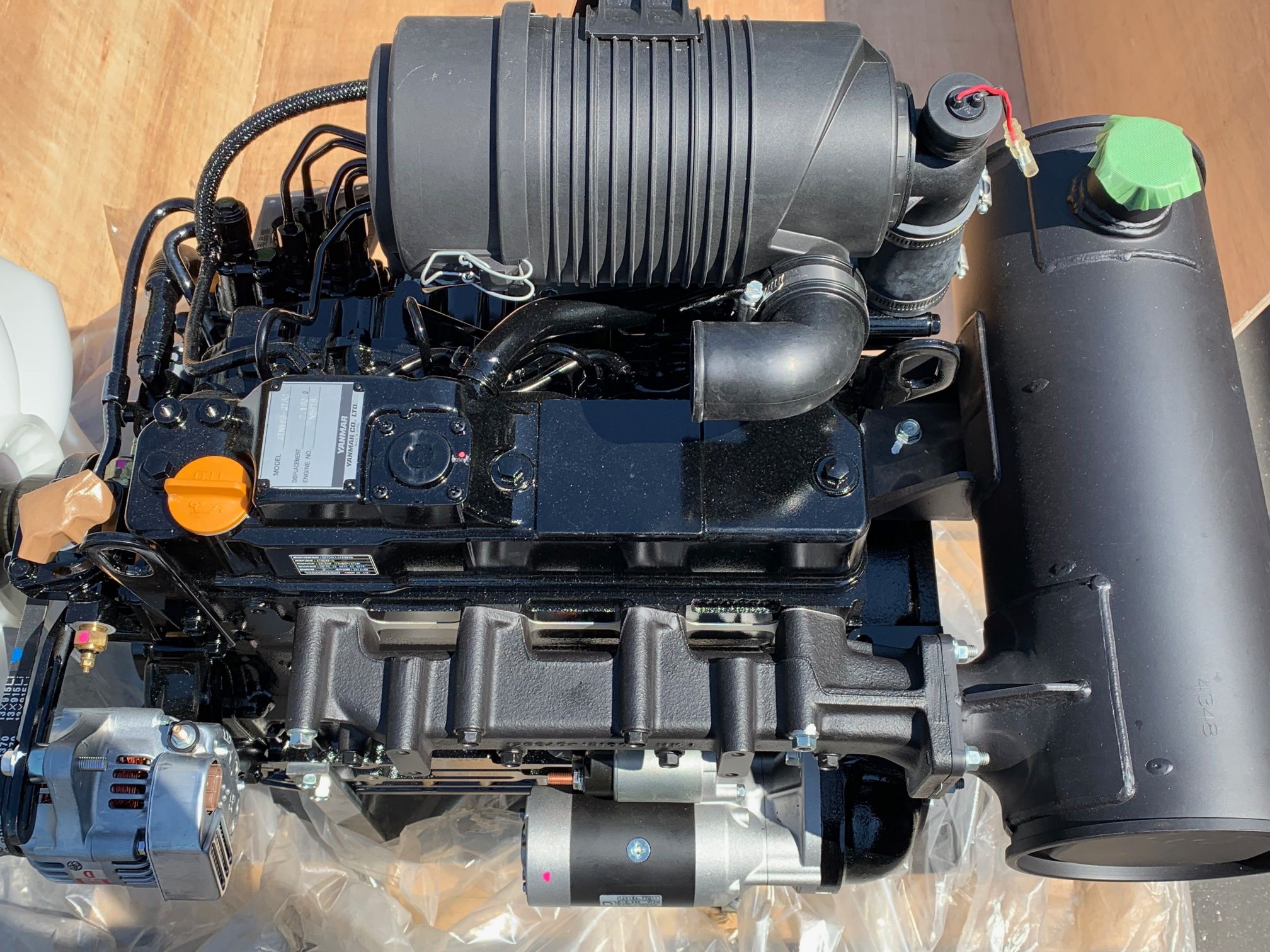 Yanmar 4TNV88 engine for Turchi Pile Driver