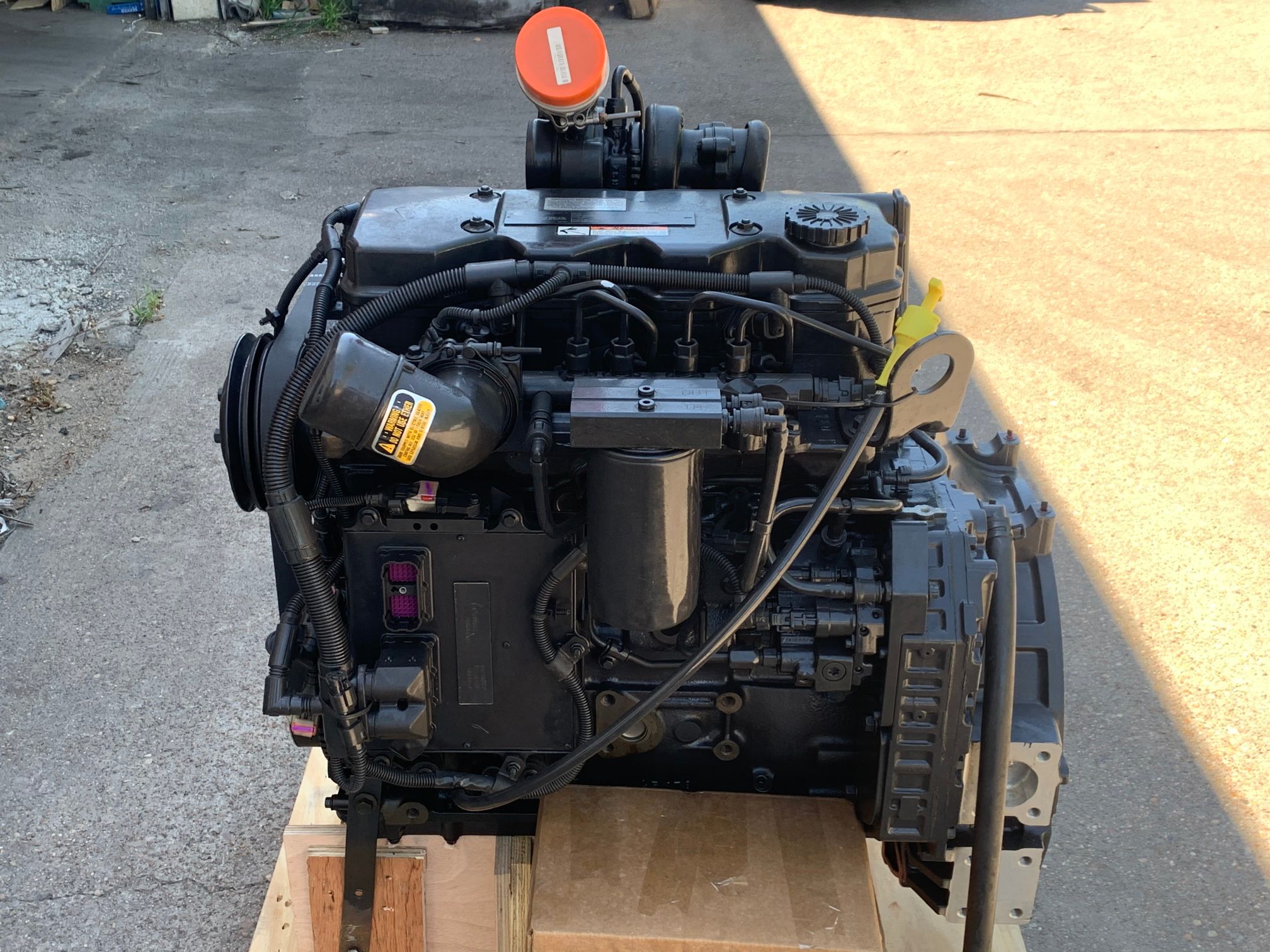 Cummins QSB 4.5 engine for Ingersoll Rand VR642C ...