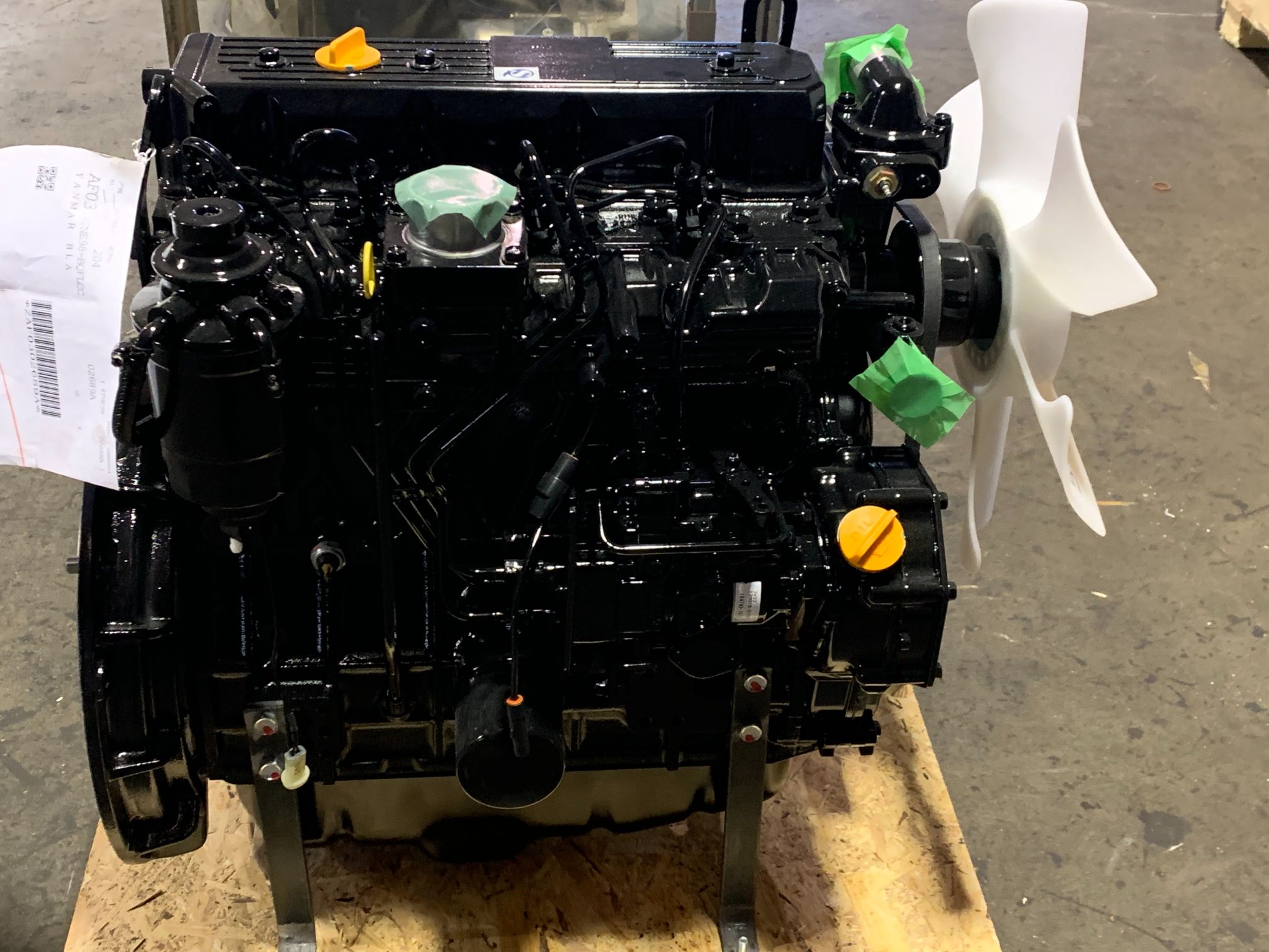 Yanmar 4TNE98 engine