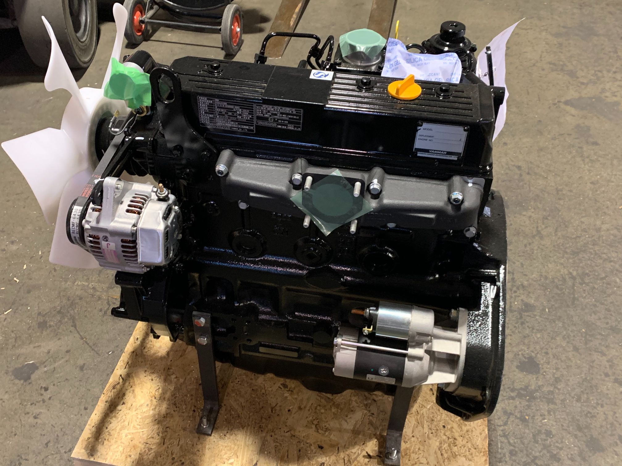 Yanmar 4TNE98 engine