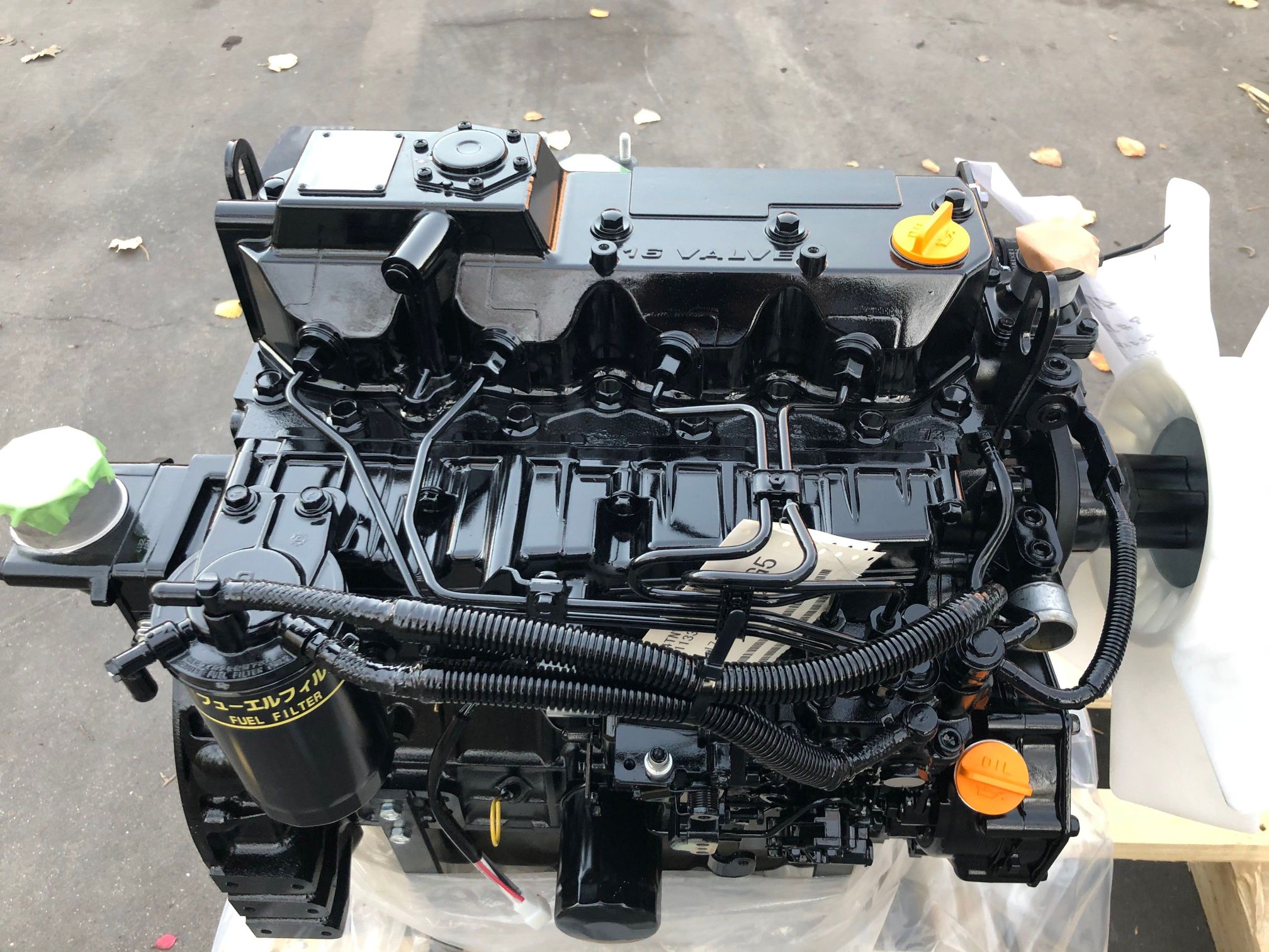 Komatsu 4D98E engine 