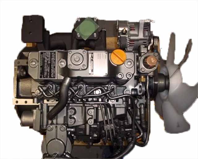 Komatsu 3D84 engine