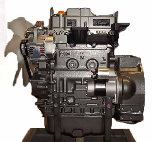Komatsu 3D84E engine