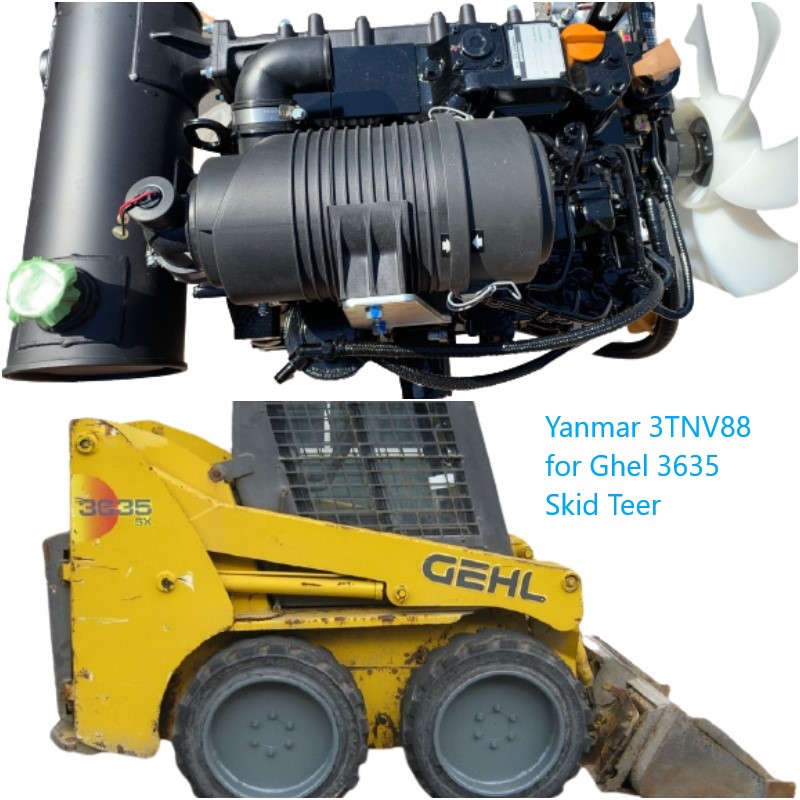 Yanmar 3TNV88 for Ghel 3635 Skid Teer