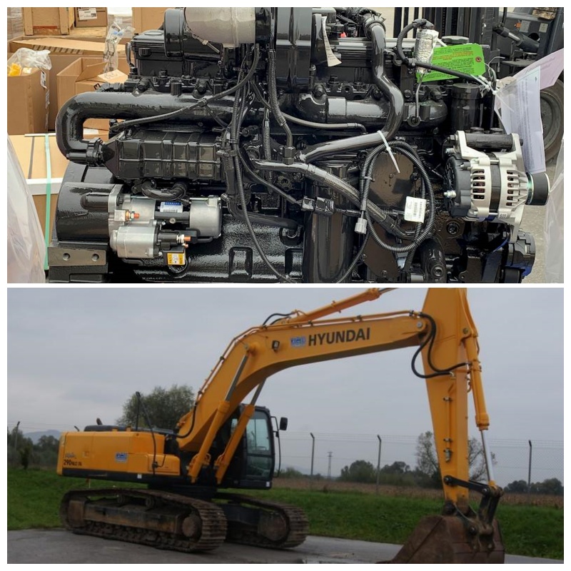 Cummins QSB 6.7 Engine for Hyundai R290NLC-7A Hydraulic Excavator for sale