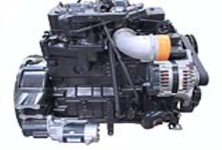 Komatsu SAA4D102E engine