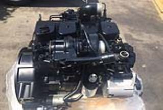 Komatsu SAA4D102E engine