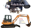 yanmar 4tnv88 engine for Case CB55B Mini Excavator